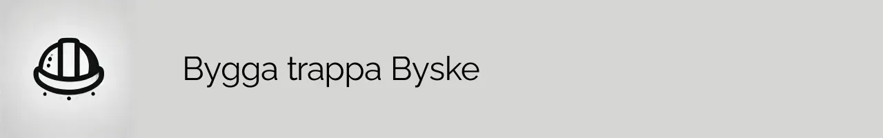 Bygga trappa Byske